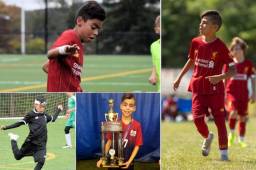 Alexander Cruz se forma en la academia del Liverpool y más adelante anhela jugar con la Selección Nacional.