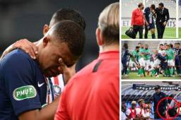 El PSG ganó el título de la Copa de Francia, pero su gran estrella, Kilyan Mbappé, terminó en muletas a 19 días para disputar la Champions League.