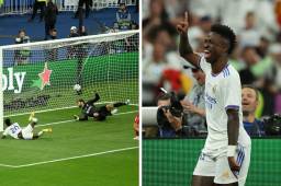 Vinicius marcó el primer gol en la final de la Champions League en el Stade de France.