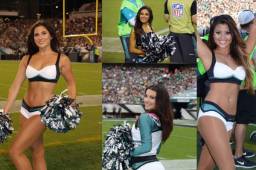 Ellas son las bellas porristas que animan a los jugadores de los Philadelphia Eagles.