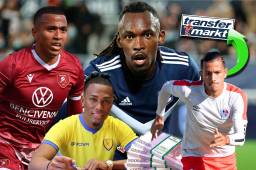 Te presentamos quiénes son los futbolistas hondureños más caros de la actualidad, según el portal especializado Transfermarkt. Solo uno aparece del ámbito nacional.