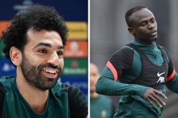 Salah y Mané son las grandes figuras del Liverpool y esperan celebrar el título de la Champions League el sábado ante el Real Madrid.