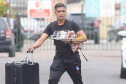 Michaell Chirinos se encuentra casi recuperado y podría jugar el domingo un amistoso ante Olancho FC. Foto: Alex Pérez