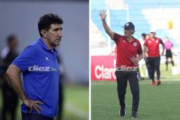 Héctor Vargas vs Pedro Troglio: Es uno de los principales atractivos del Clásico entre Real España y Olimpia