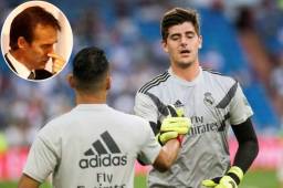 Julen Lopetegui tiene un dilema cada vez que Real Madrid va a jugar un partido; ¿Keylor o Courtois?