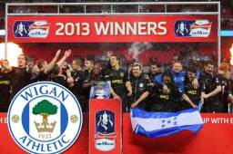 Wigan se coronó campeón de la FA Cup del 2013 con el hondureño Roger Espinoza en cancha.