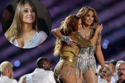 Antonella Roccuzzo resaltó el poder latino en el show del Super Bowl 2020.