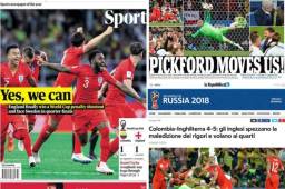 El tema principal a nivel mundial es el histórico gane de Inglaterra sobre Colombia en los cuartos de final del Mundial de Rusia 2018. También se sigue hablando del posible fichaje de Ronaldo a la Juventus.