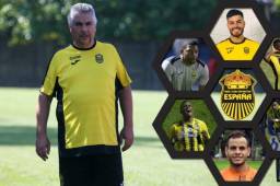 Real España entrenó este viernes con los cuatro refuerzos uruguayos. El técnico Ramiro Martínez ya comenzó a diseñar su once ideal para dar batalla y recuperar el protagonismo en el Clausura 2020.