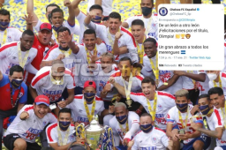 El Chelsea sorprendió al Olimpia con una felicitación en sus redes sociales por la conquista de la Copa 32 que recientemente sumó ante el Marathón.