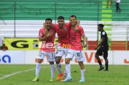 Marathón está goleando en el Yankel Rosenthal al Honduras Progreso. Foto: Melvin Cubas.
