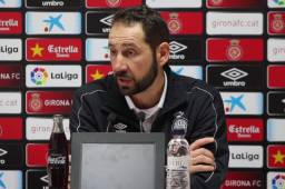 Pablo Machín, entrenador del Girona, habló del partido que sostendrá su equipo este domingo contra Real Madrid en el Santiago Bernabéu.