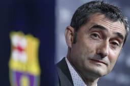 Ernesto Valverde también habló sobre el tridente del Barcelona.