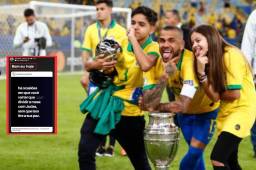 La familia de Dani Alves no está muy ‘feliz’ con su libertad: “Hay ocasiones en las que tendrás que compartir la mesa con Judas”