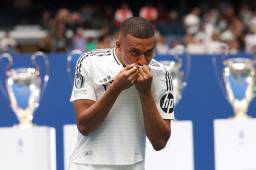 Kylian Mbappé fue presentado este martes como nuevo jugador del Real Madrid.