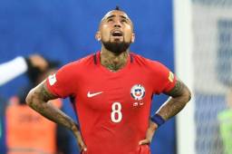 Vidal es una de las figuras de la selección chilena.