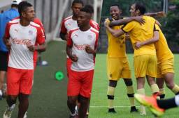 Olimpia y Real España sostendrán el miércoles en Comayagua un amistoso de pretemporada. Foto DIEZ