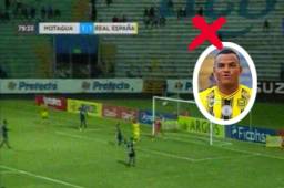 Rony Martínez no pega una con Real España y volvió a fallar en el momento importante, dejando a los aurinegros a las puertas de la eliminación del Apertura.