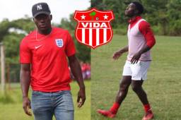 Rossel Cacho se integró a los entrenos del Vida. Llega procedente del Real Sociedad de Tocoa. Fotos Edgar Witty