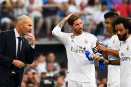 Zidane salió muy molesto por la forma en que su equipo se dejó empatar en la parte final del juego.