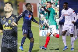Los cuatro grandes en Honduras se disputan la punta del campeonato; Olimpia, Motagua y Real España lideran el torneo, todos con 21 puntos. Fotos DIEZ
