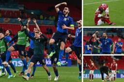 Italia venció 2-1 a Austria en octavos de final de la Eurocopa y celebraron a lo grande. Las imágenes más tristes fueron las del nuevo fichaje del Madrid.