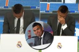 Casemiro no pudo contenter las lágrimas en su último día en las instalaciones del Real Madrid.