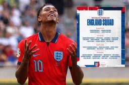 Rashford, Chilwell, Reece James, Henderson, Kalvin Phillips, Nick Pope, Raheem Sterling, Jadon Sancho, Levi Colwill son algunas de las bajas, la primera la más notiria.