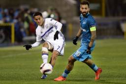 Andy Najar jugó los 90 minutos del primer partido ante el Zenit y ahora va de titular.