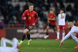 Dani Olmo salvó a Luis Enrique en el tiempo de descuento con su gol ante Georgia.