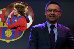 Bartomeu negó contactos para el fichaje de Griezmann por el Barcelona.