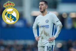 El habilidoso belga Eden Hazard ha tenido pláticas con el Real Madrid.