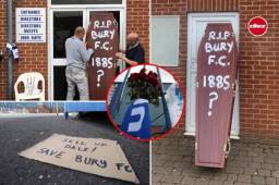 Se trata del Bury FC, un club de la tercera división de Inglaterra que atraviesa serios problemas económicos y tiene los días contados. Sus aficionados ya lo llaman el ''equipo fantasma''.