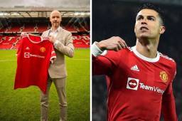 Ten Hag, en su presentación como entrenador del Manchester United, habló de Cristiano Ronaldo.
