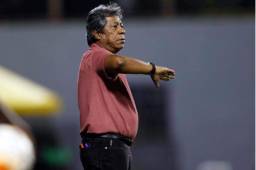 Ramón 'Primitivo' Maradiaga lamentó que su equipo no haya sentenciado el juego ante Vida y terminara sufriendo. Foto Delmer Martínez.