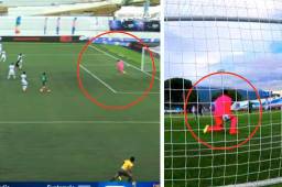 El grosero error del portero Juergen García que le costó el gol a Honduras ante México en los Juegos Centroamericanos