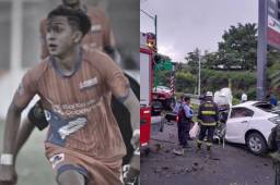 Muere segunda víctima de accidente en anillo periférico, Kevin Fernando Cáceres.
