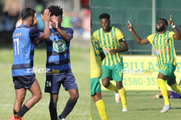 Inter de El Triufo y Parrillas One dieron el primer golpe en los juegos de ida de los cuartos de final del torneo Apertura de la Liga de Ascenso. FOTOS: David Romero/Neptalí Romero.