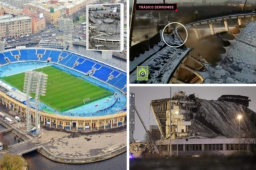 El estadio Peterburgsky, se derrumbó durante el trabajo de desmantelamiento, esta práctica que parecía normal terminó siendo una tragedia ya que mató a un trabajador que que arrastrado por los escombros.