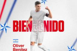 Oliver Benítez es nuevo jugador del Olimpia para disputar el torneo Apertura 2024 y la Copa Centroamericana de Concacaf.