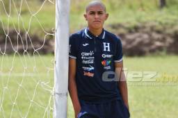 Luis Palma ahora está concentrado con la selección sub-17 de Honduras.