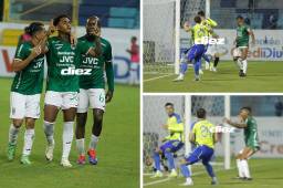 ¡Tremendo descuido! Marathón sorprende a Olancho FC tras grave error en la zona defensiva de los Potros