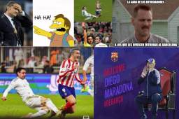 El Barcelona anunció la destitución de Ernesto Valverde y confirmó a Quique Setién en su lugar. Los memes no perdonaron al ahora extécnico culé.