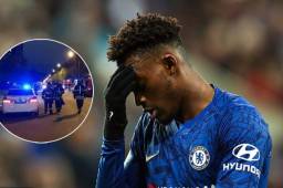 Callum Hudson-Odoi fue arrestado cuando una mujer llamó a la policía denunciándolo.