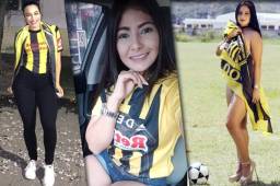 Las sampedranas sacaron sus camisas y posaron para celebrar la Copa 12 que obtuvo el Real España tras vencer al Motagua. Su belleza enamora.