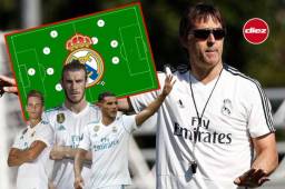 El Real Madrid debuta este martes ante el Manchester United en la International Champions Cup en Miami y esta sería la alineación de Lopetegui en su primera prueba como técnico del conjunto merengue.