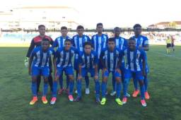 El partido se está jugando en el estadio El Collao, casa del Alcoyano.
