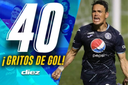 Roberto Moreira se ha metido a la historia del Motagua y es extranjero con más olfato goleador en el nido. Ayer anotó el gol del triunfo ante el Real de Minas.