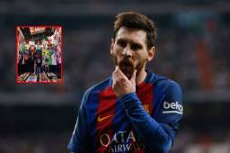 Lionel Messi mostró su colección de camisetas en redes sociales.