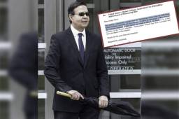 El expresidente Rafael Callejas, pidió al juez en Nueva York que atrase su sentencia para la segunda semana de mayo.